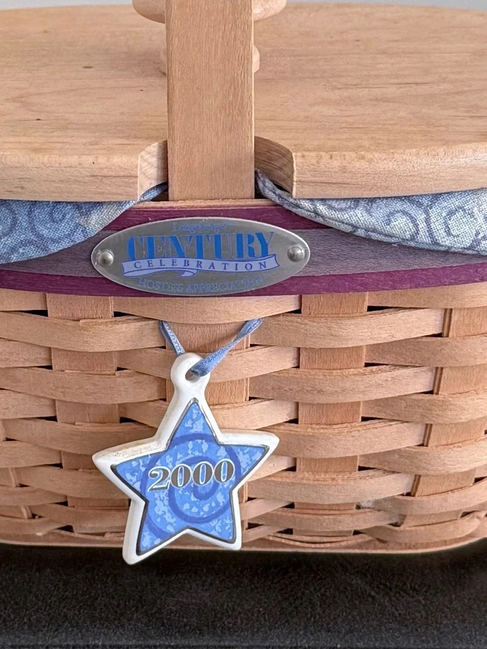 Longaberger  2000 Century Celebration  Hostess Basket